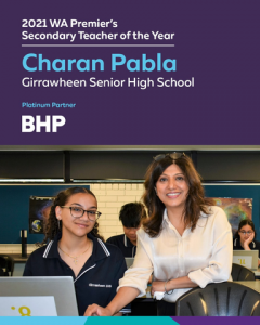 Read more about the article WA Secondary Teacher of the Year – Charan Pabla