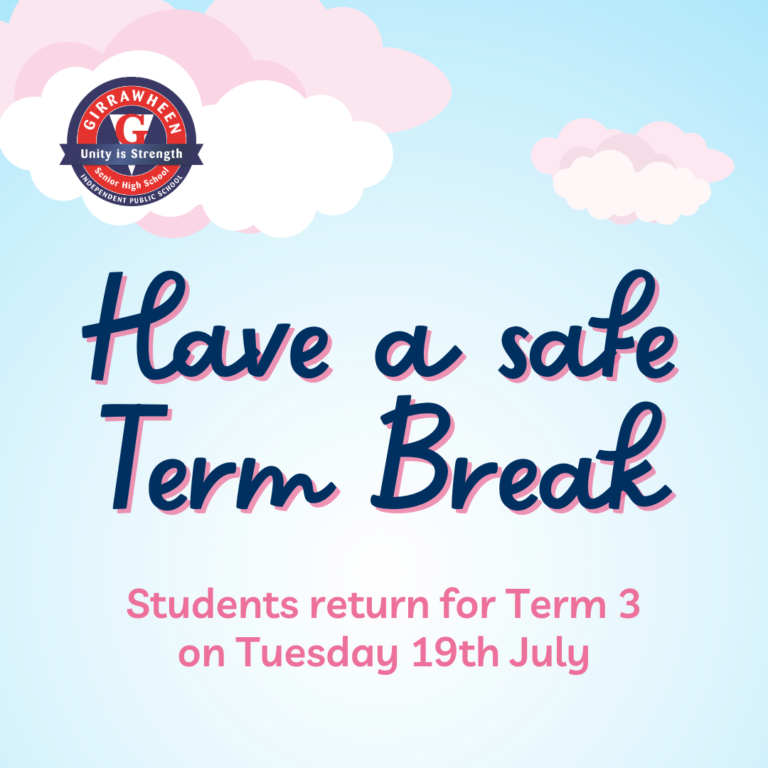 Read more about the article Have a safe Term Break!