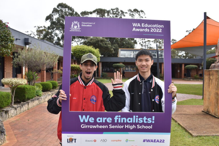 Read more about the article We are a finalist in the 2022 WA Education Awards!