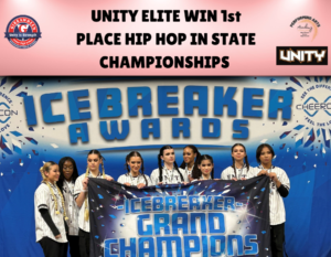 Read more about the article Unity Elite Dance Team Triumphs as Grand Champions at Icebreaker State W.A. Cheer and Dance Championships